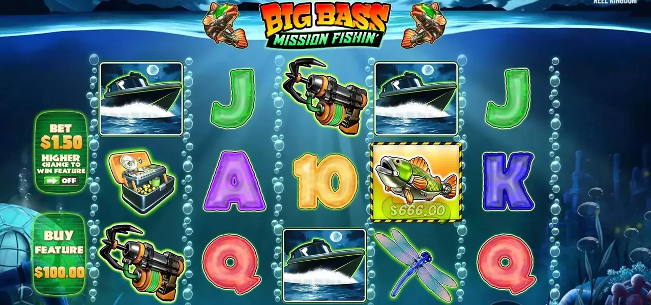 Big Bass Mission Fishin